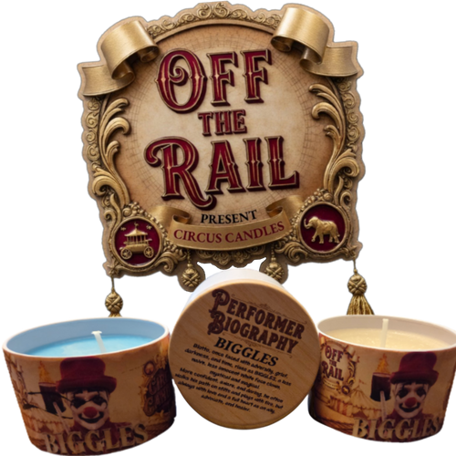 Circus Candles- Pre-order ships out May 31st- BIGGLES