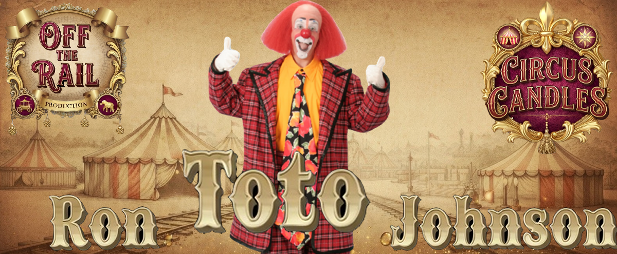 Circus Candles- Pre-order ships out May 31st- Ron TOTO Johnson