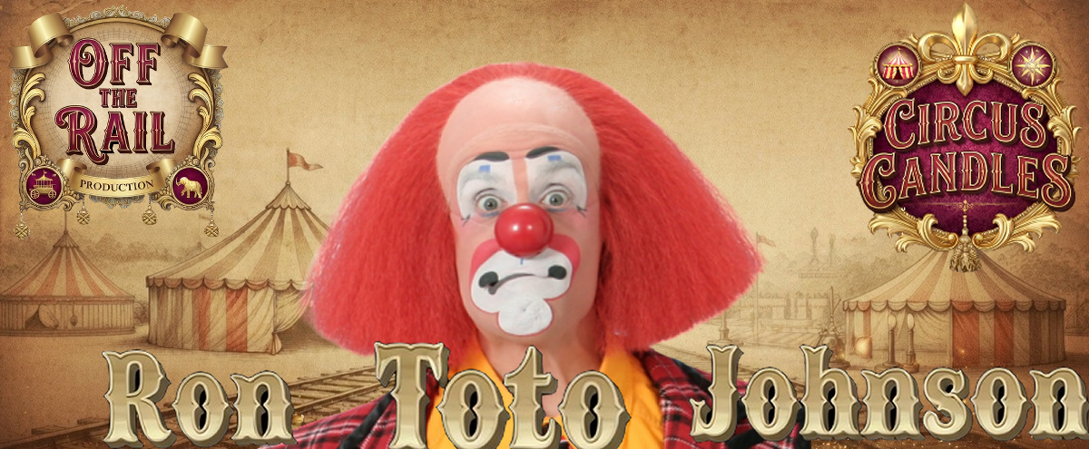 Circus Candles- Pre-order ships out May 31st- Ron TOTO Johnson