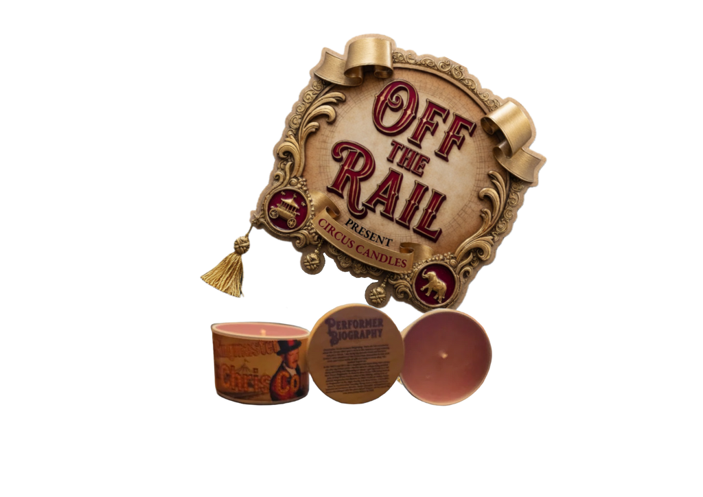 Circus Candles- Pre-order ships out May 31st-  RINGMASTER CHRIS CONNORS