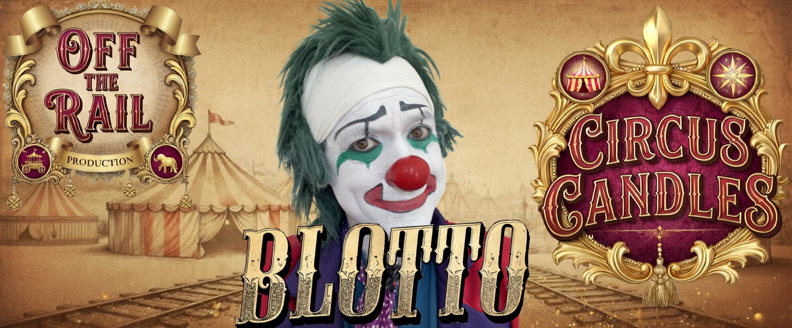 Circus Candles- Pre-order ships out May 31st- BLOTTO