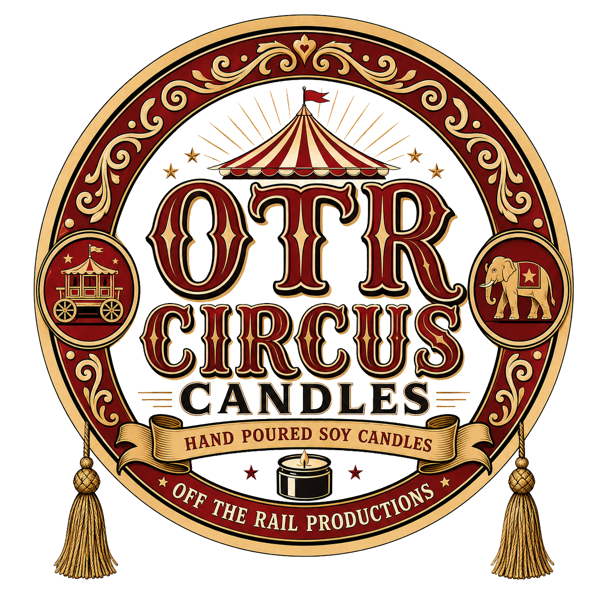 OTR CIRCUS CANDLES